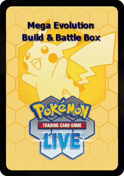 Mega Evolution Live Code Card: Build & Battle Box