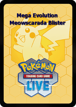 Mega Evolution Live Code Card: Meowscarada Blister