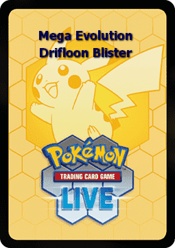 Mega Evolution Live Code Card: Drifloon Blister