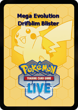 Mega Evolution Live Code Card: Drifblim Blister