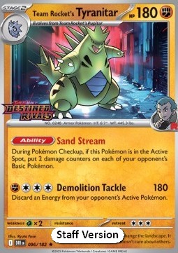 Team Rocket's Tyranitar