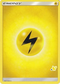 Lightning Energy 31 Pikachu Stamped