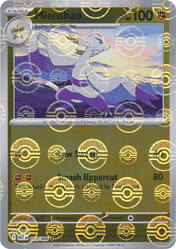 Mienshao Poke Ball Pattern