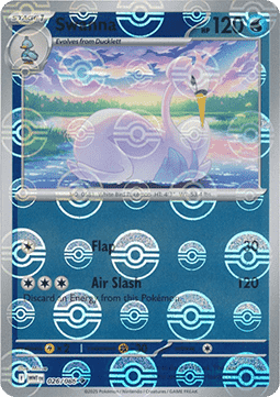 Swanna Poke Ball Pattern