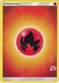 Fire Energy 11 Charizard Stamped
