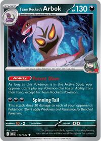 Team Rockets Arbok