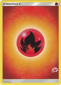 Fire Energy 38 Charizard Stamped
