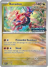 Koraidon 091 Prerelease Staff
