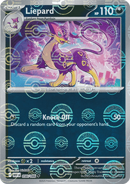 Liepard Poke Ball Pattern