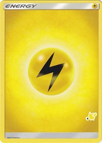 Lightning Energy 4 Pikachu Stamped
